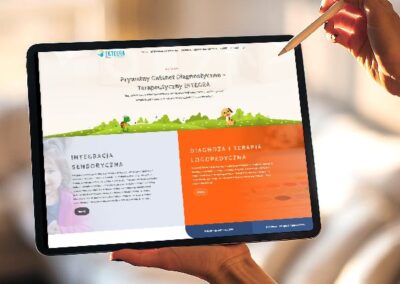 Strona internetowa integragabinet.pl