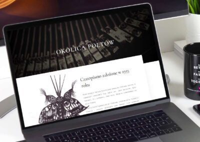 Strona internetowa okolicapoetow.pl