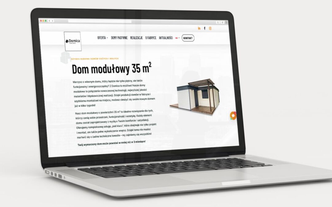Strona internetowa domica.com.pl
